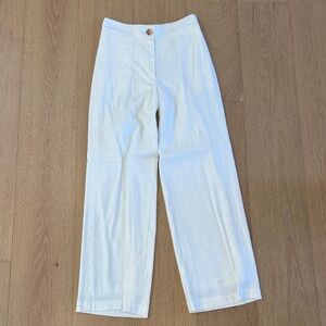 Elie Tahari Wide-Leg linen pants